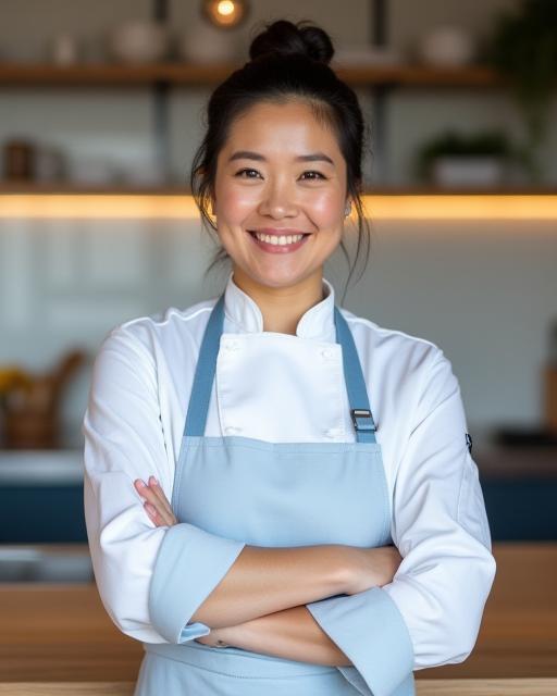 Portrait of Head Chef Emily Nguyen